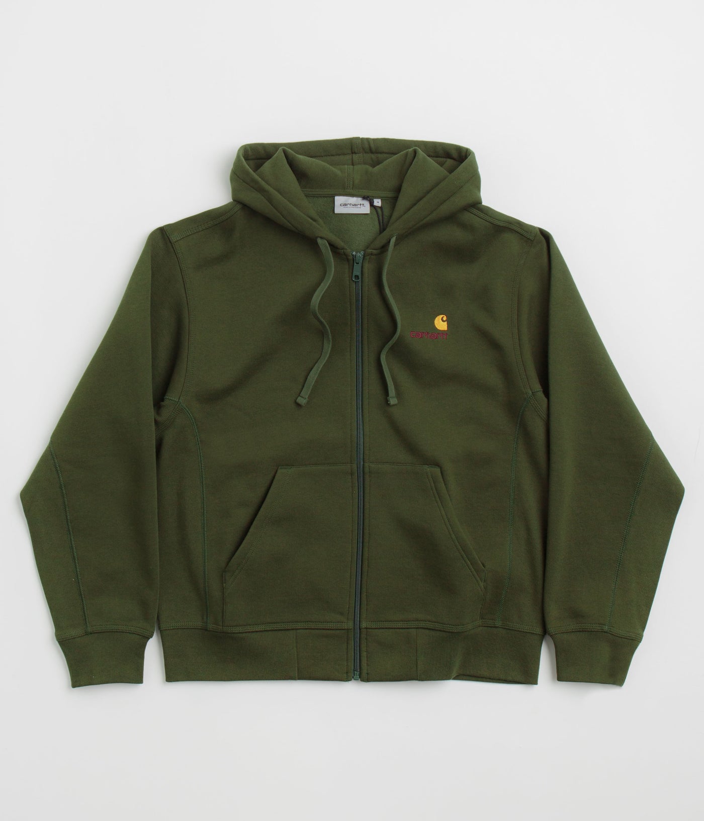 Carhartt Sweat à capuche American - Vert