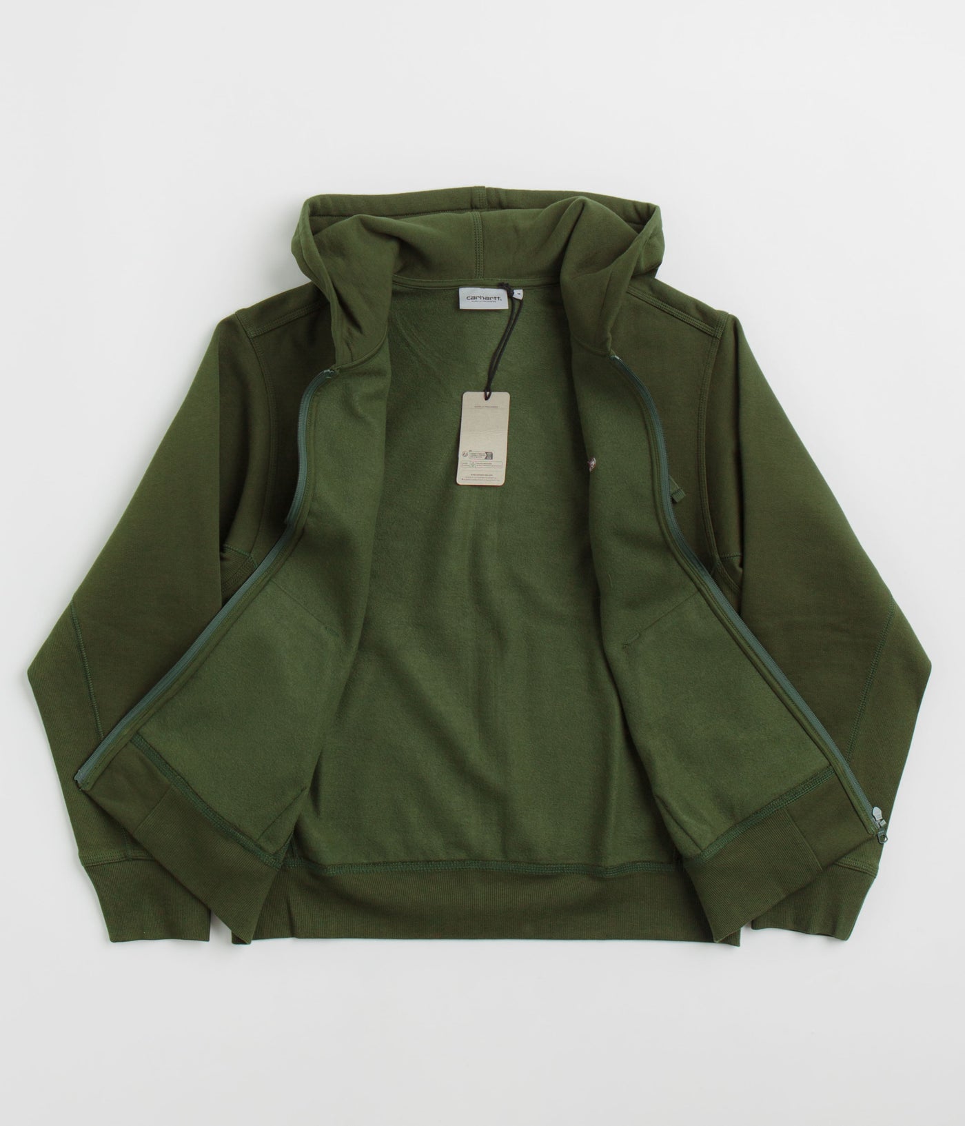Carhartt Sweat à capuche American - Vert