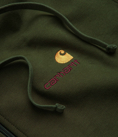 Carhartt Sweat à capuche American - Vert