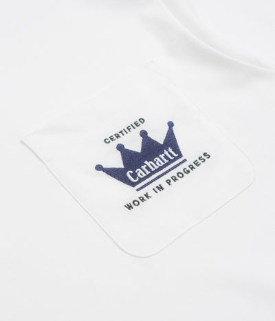 Carhartt T-shirt Crown - Blanc