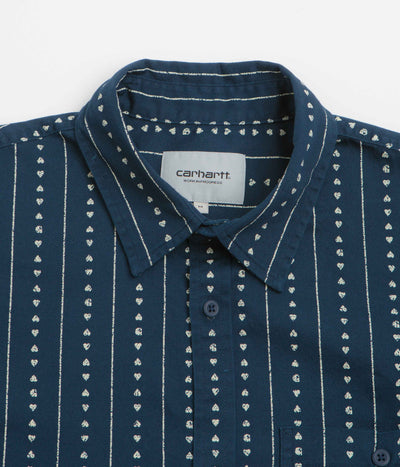 Carhartt Chemise Drewe - Bleu